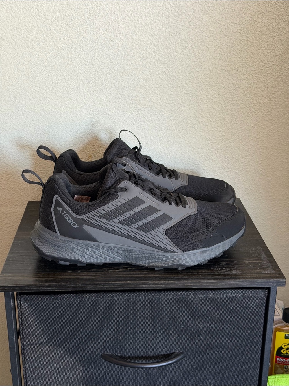 US Men’s 12 - Adidas TERREX Tracefinder 2 Trail “Core Black Grey Six” IH2930